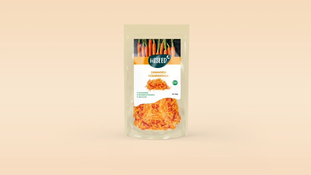 Diseño de marca y etiqueta para HISEED.