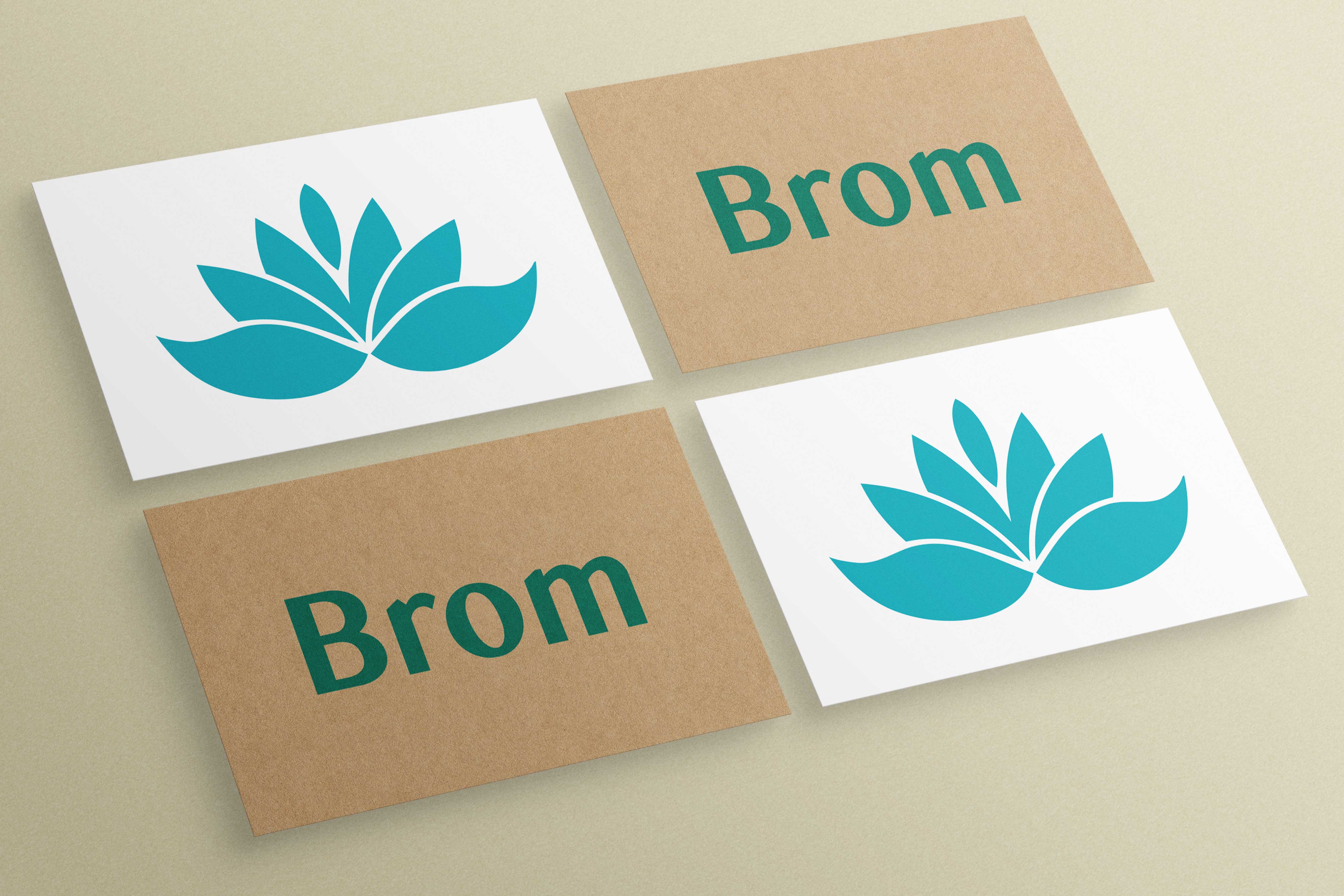 Diseño de marca gráfica - Brom