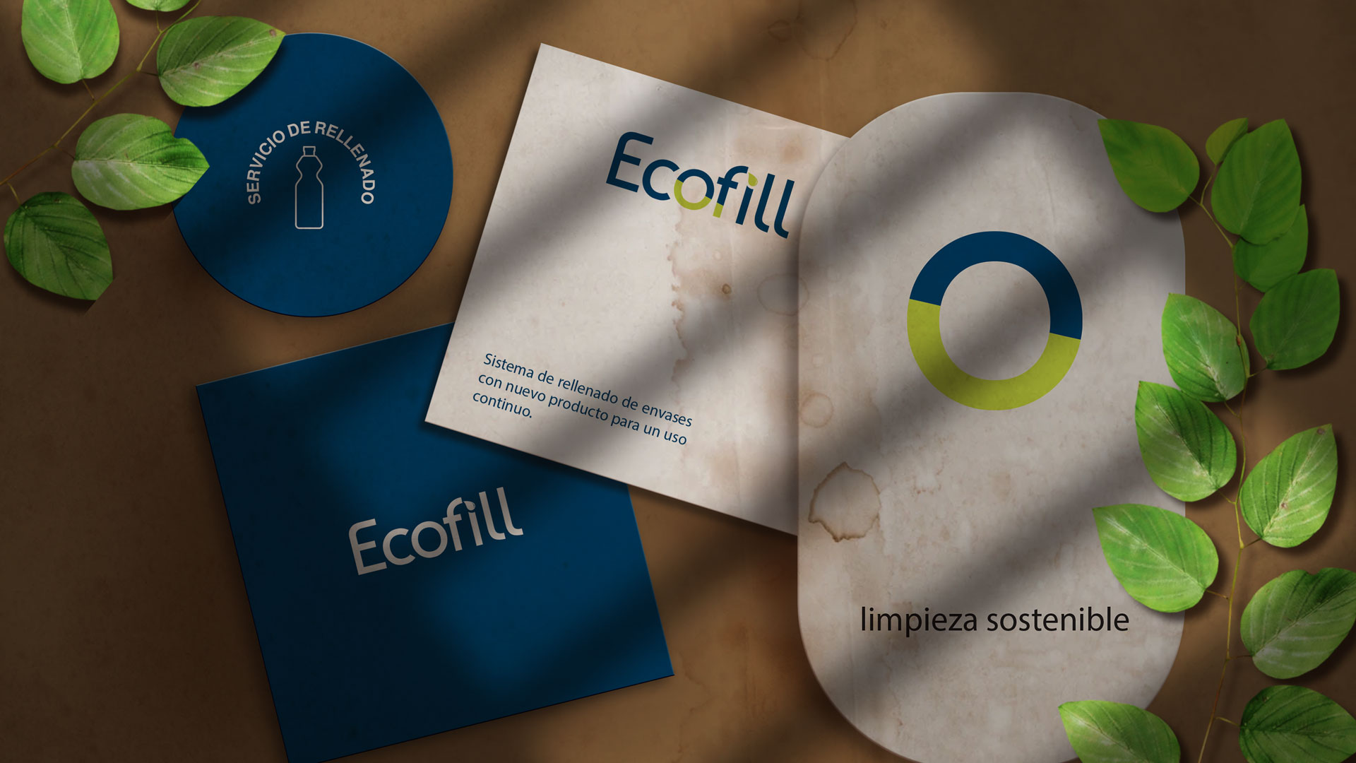 Diseño de marca para Ecofill