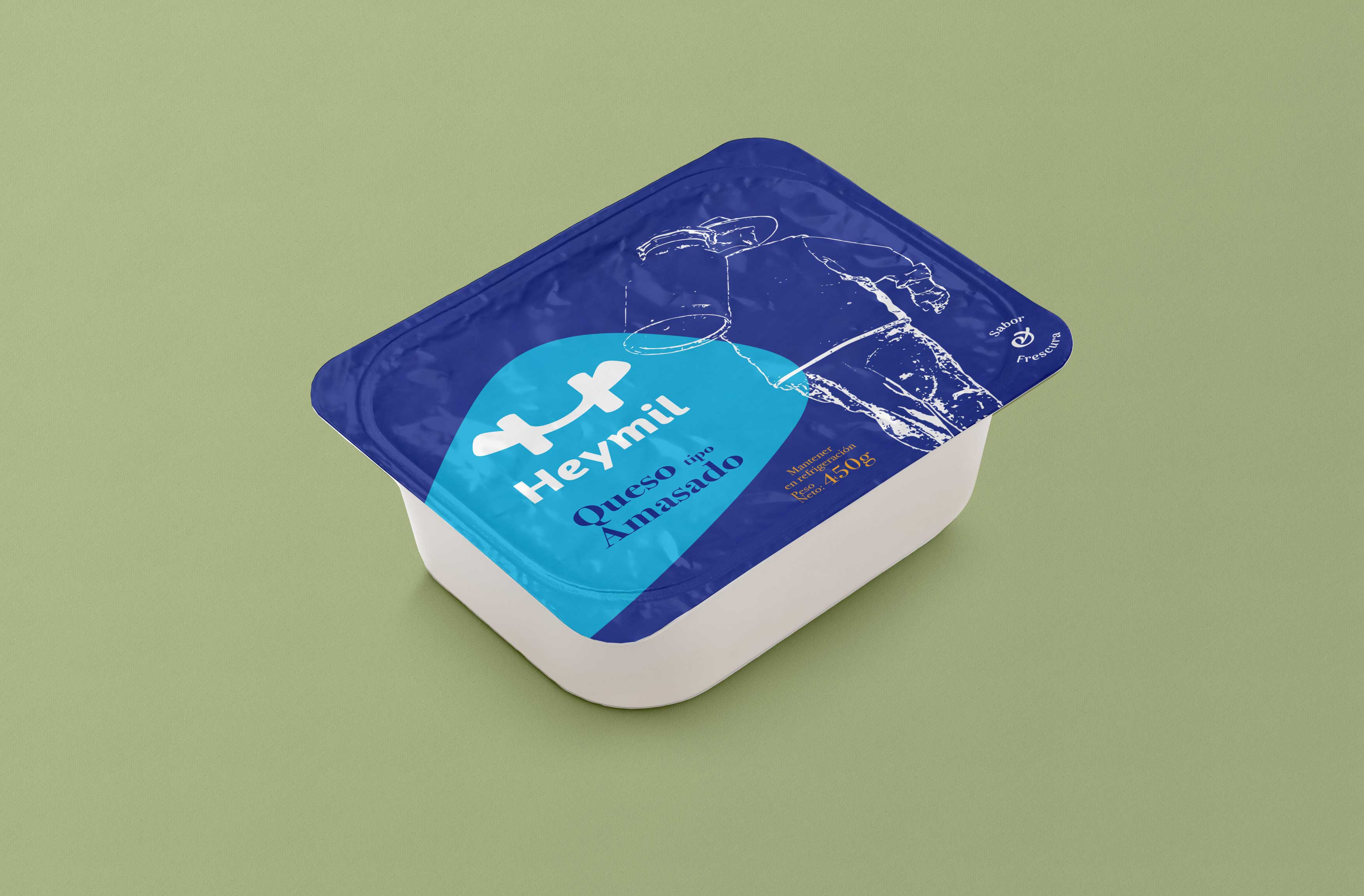 Diseño de etiquetas - Queso Amasado - Packaging - Soluciones de Firstrein