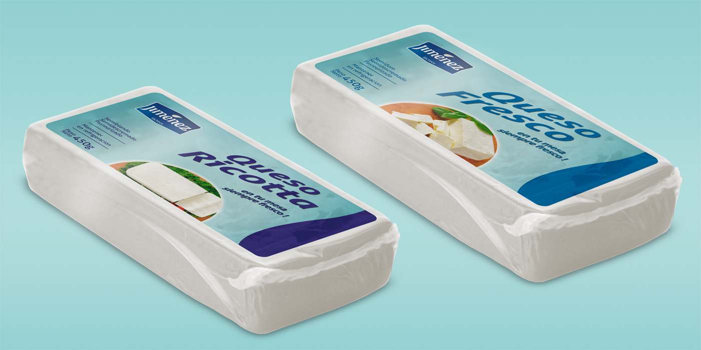 Diseño de etiquetas - Quesos - Packaging - Soluciones de Firstrein
